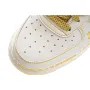 Uninterrupted Nike Air Force 1 Beige Sneakers