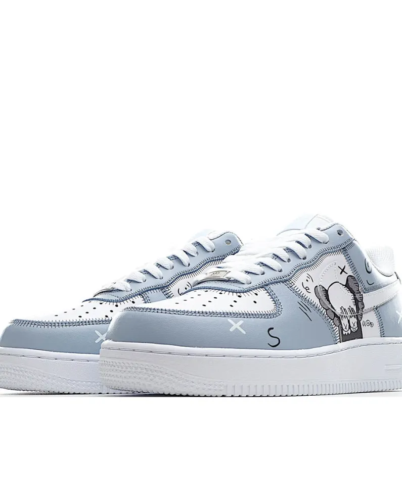 KAWS x Nike Air Force 1 Low Low-Top Sneakers