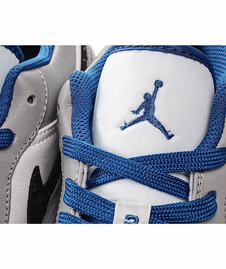 Air Jordan 1 Low 'True Blue Cement'