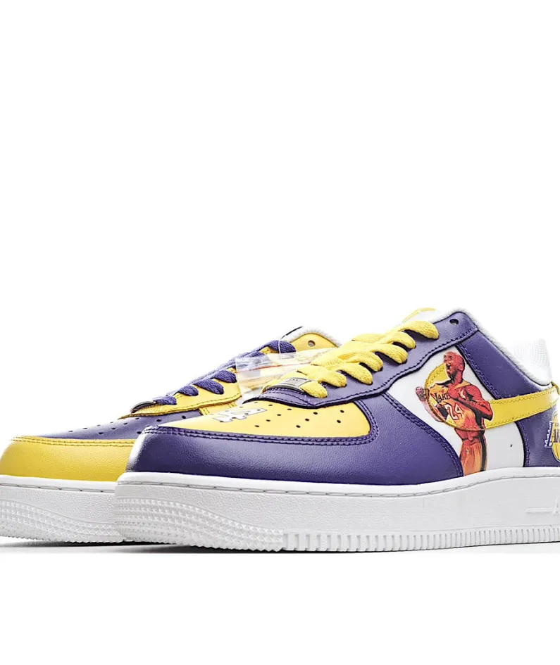 Nike Air Force 107 Purple Sneakers