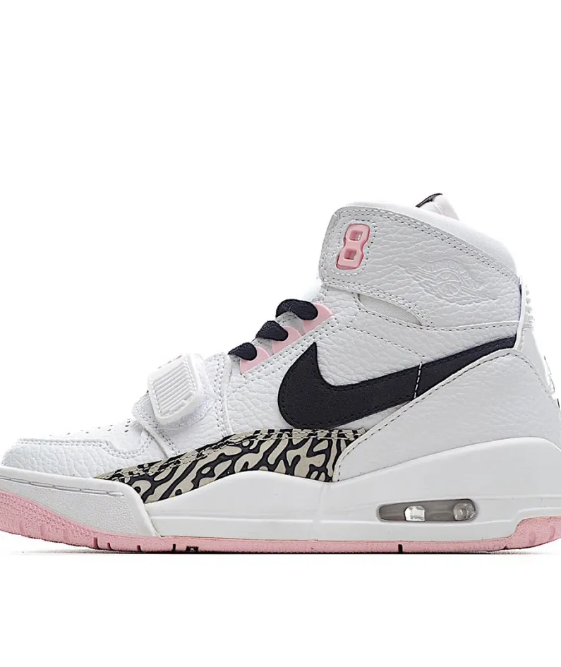 Air Jordan Legacy 312 GS 'White Black Pink Foam'