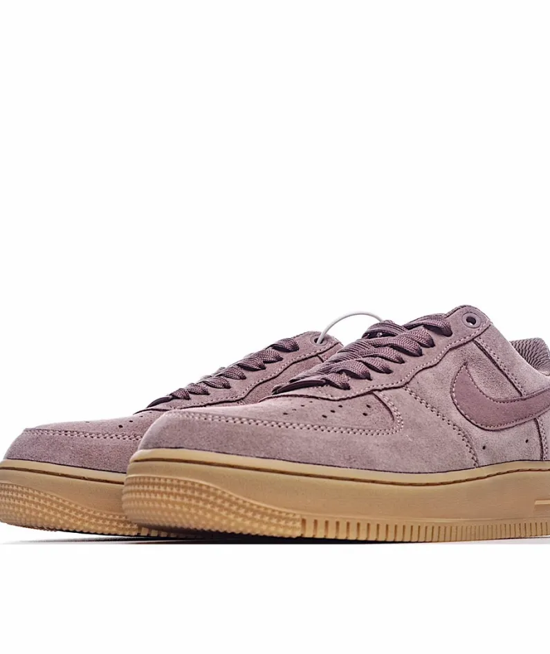 Nike Air Force 1 07 Low Top Sneakers Dark Pink