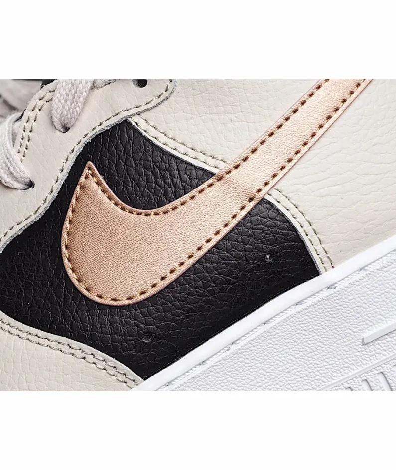 Nike Air Force 1 High High Top Milk Tea Black Rose Gold