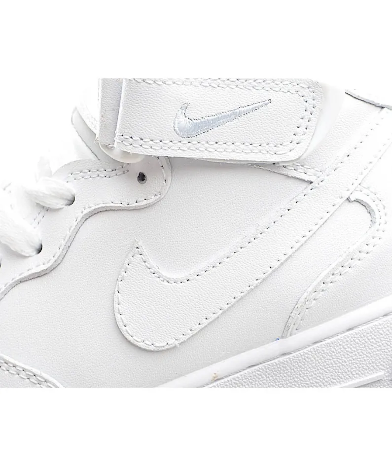 Nike Air Force 1 Mid Mid Top Plain White