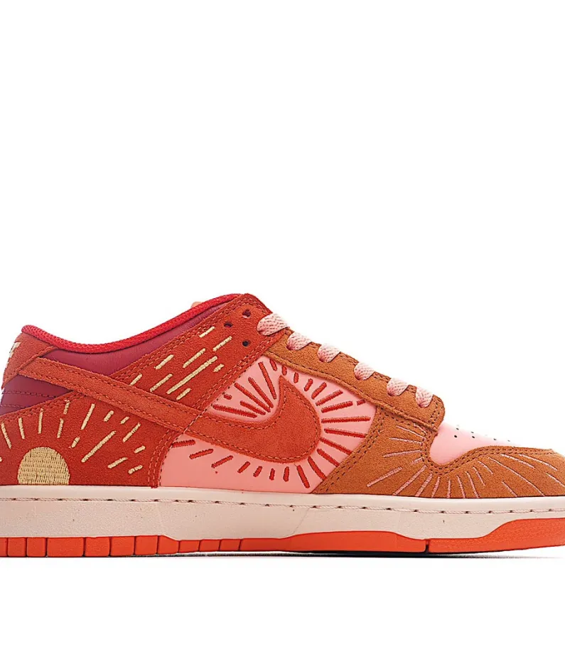 Nike Dunk Low NH “Winter Solstice”Orange-Crimson BlissNike Dunk Low  板鞋  