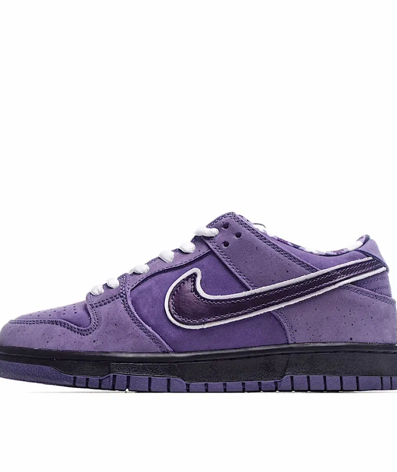 Concepts x Nike SB Dunk Low Purple Lobster Low Top Sneakers
