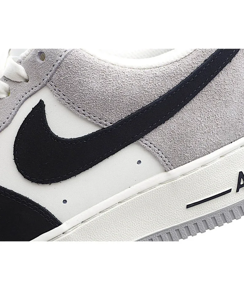 Nike Air Force 1 Low Sneakers White Black Grey