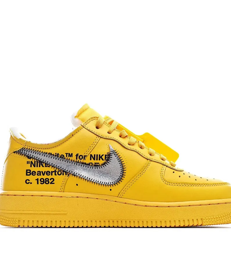 Nike Off-WhiteTM c/o @Nike titled AF1“Lemonade”~@virgilablohs exhibition  
