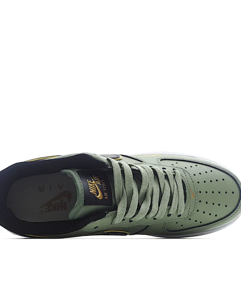 Nike Air Force 1 React LV8 Green Black Gold