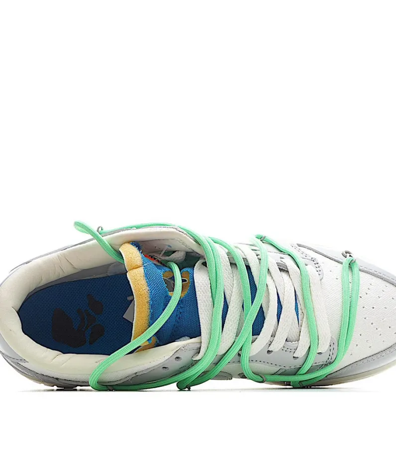 Nike SB Dunk OFF-WHITE Off-White Green Blue