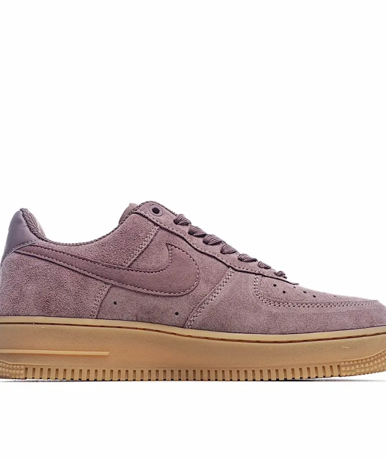 Nike Air Force 1 07 Low Top Sneakers Dark Pink