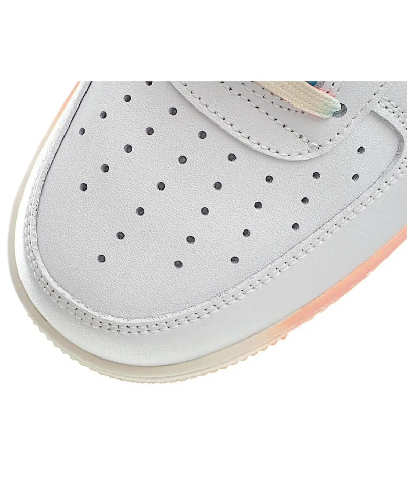 Nike Air Force 1 Low 07 White Red Blue Sneakers