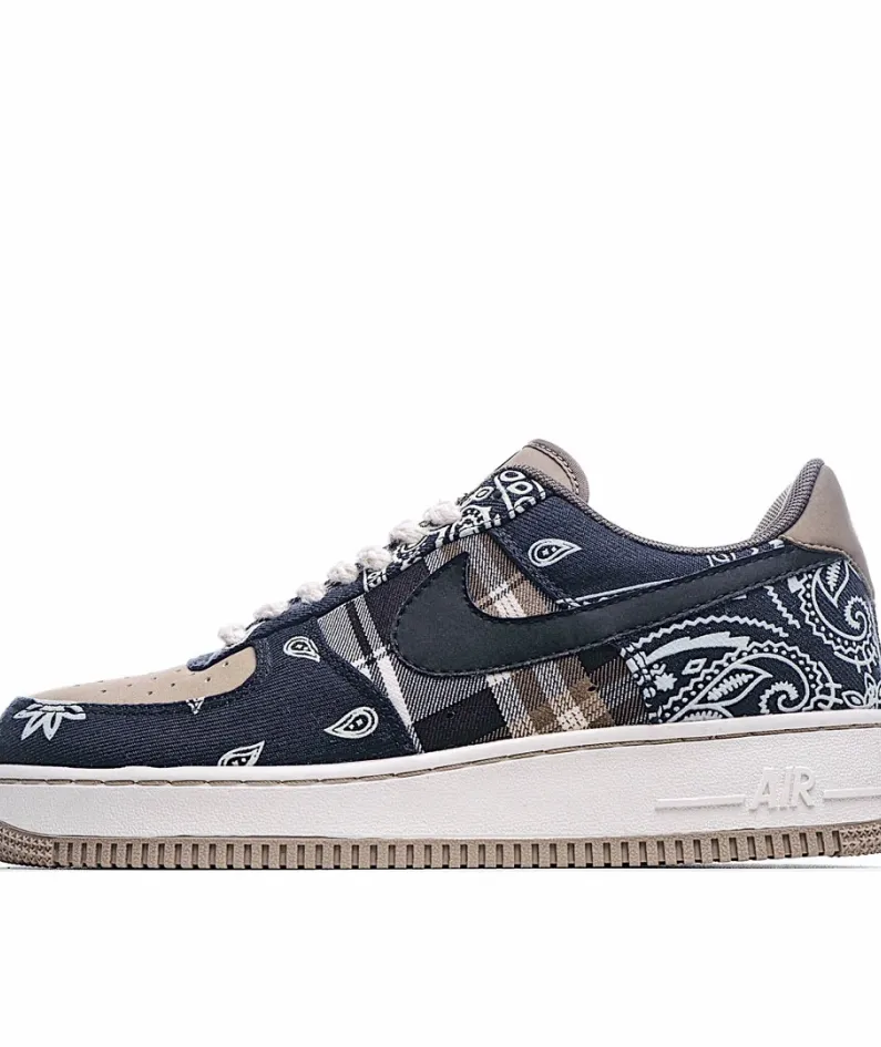 NikeAIR FORCE 107 x Travis Scott TS Cashew Blossom