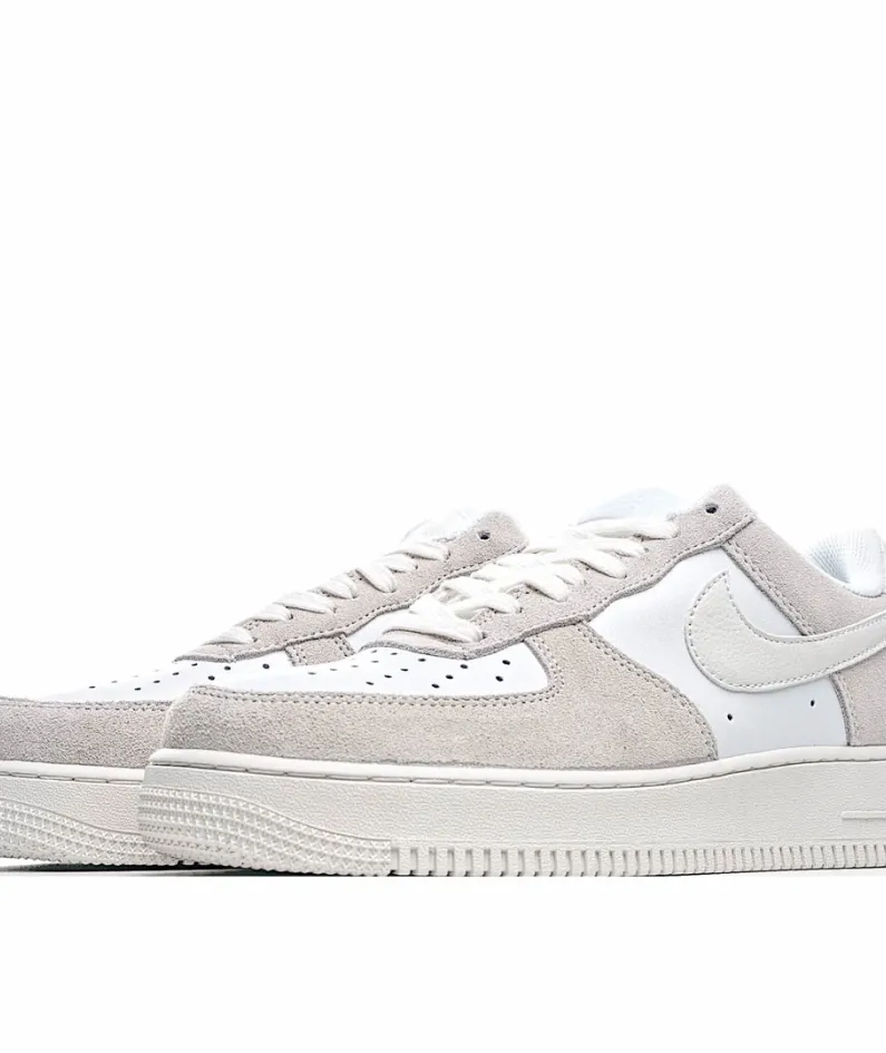 Nike AIR FORCE 1 LOW Low Top Sneakers Beige Light Grey