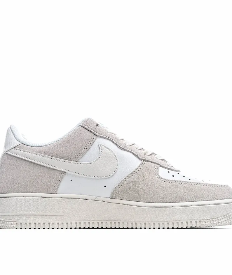 Nike AIR FORCE 1 LOW Low Top Sneakers Beige Light Grey