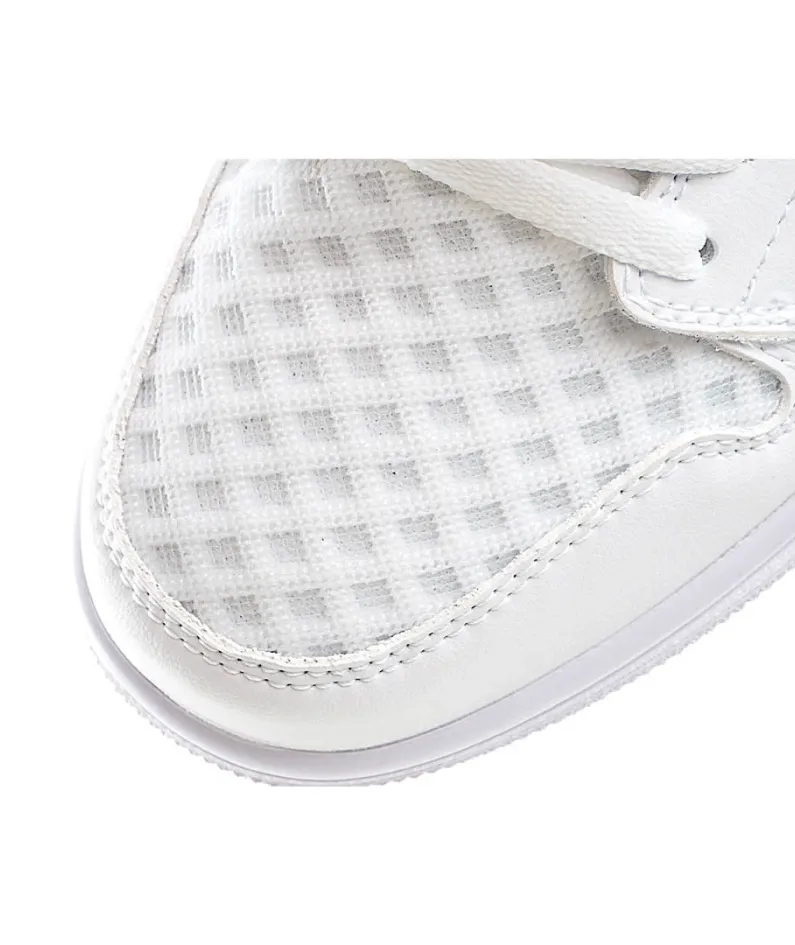 Wmns Air Jordan 1 Low Breathe 'Triple White'