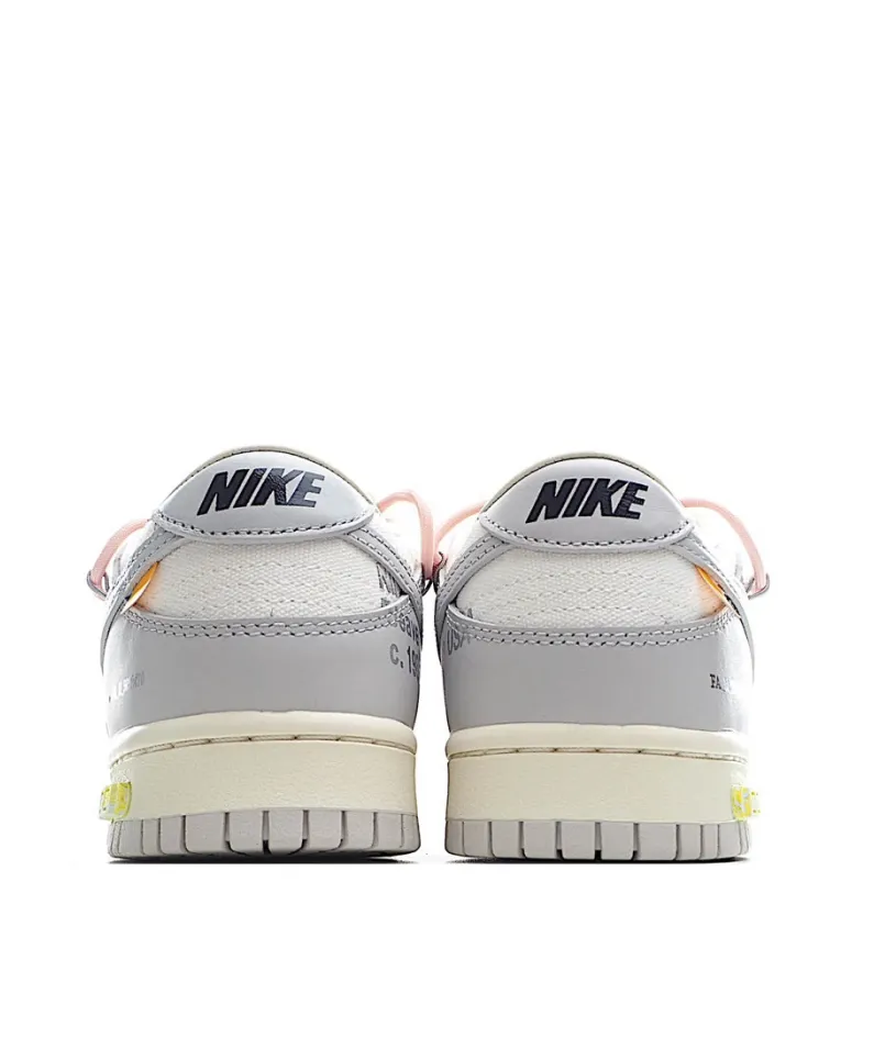Nike SB Dunk OFF-WHITE Grey Pink Purple