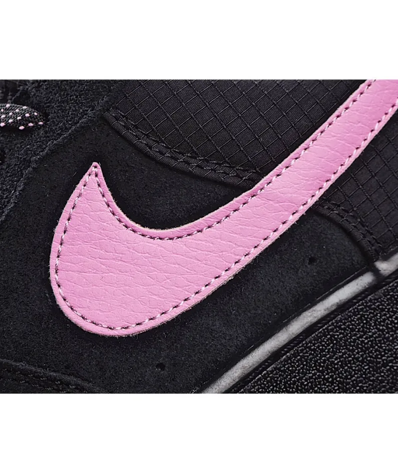 Nike Air Force 1 07 Black Powder Low Top 3M Reflective