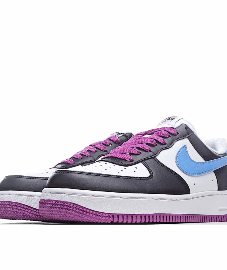 Nike Air Force 1' 07 Purple Blue Black