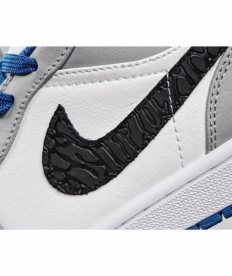 Air Jordan 1 Low 'True Blue Cement'