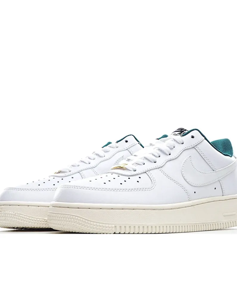 Nike Air Force 1 LV8 White and Green Reflective