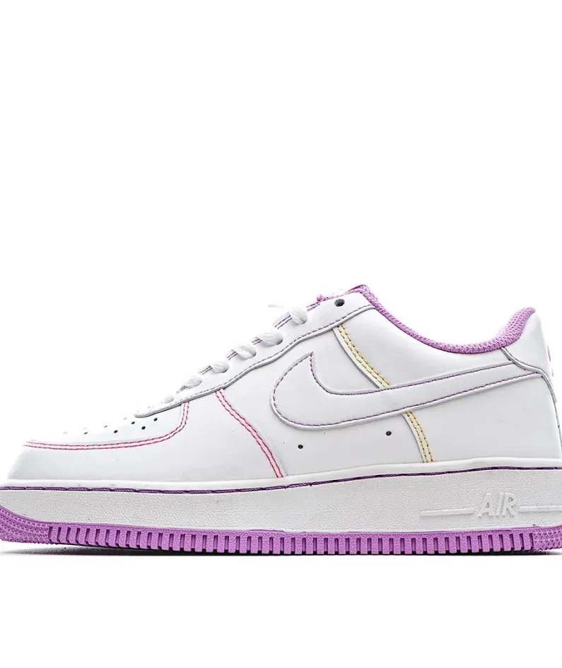 Nike Air Force 1 White Purple
