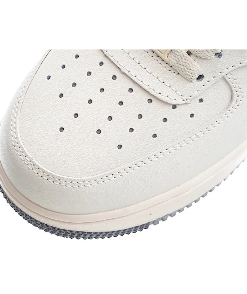 Nike Air Force 1 Mid Top White Grey Nike Air Force 1 Mid Top White Grey