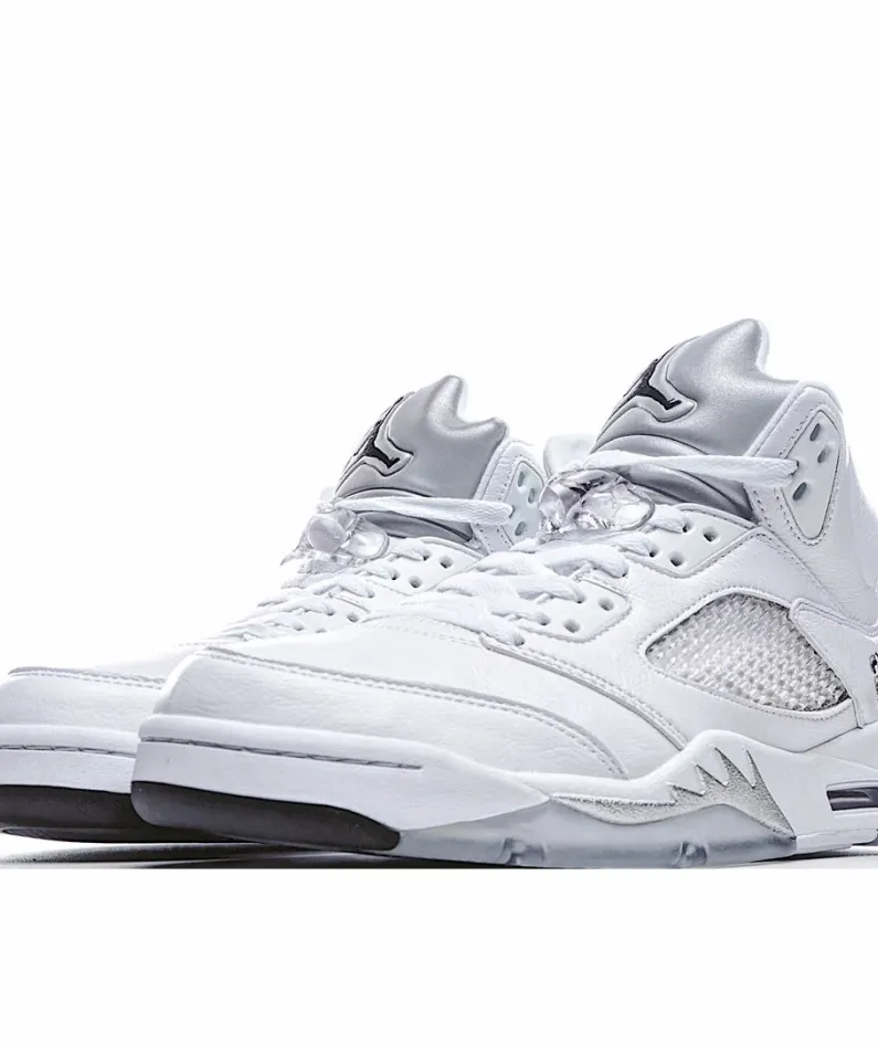 Air Jordan 5 Retro 'Metallic White' 2015