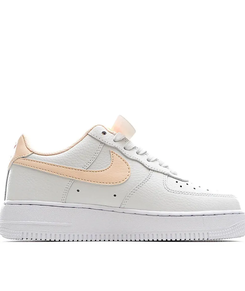 Nike Air Force 1 White and Orange