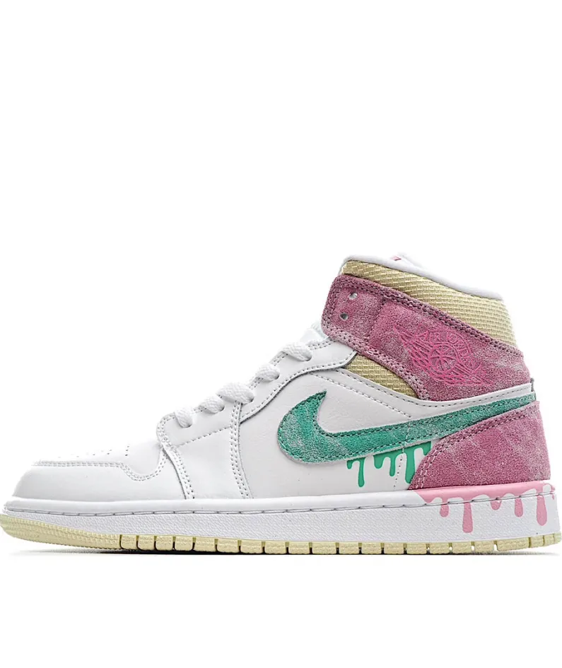 Air Jordan 1 Mid SE PS 'Ice Cream'