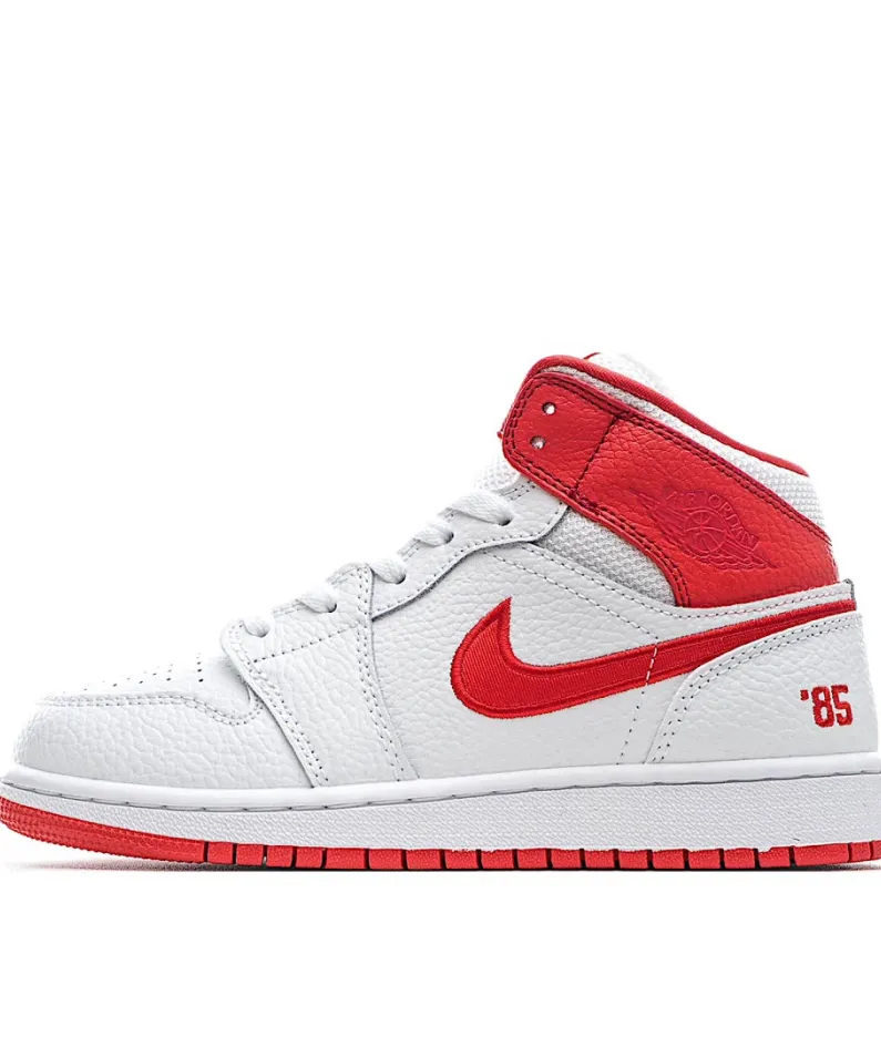 Air Jordan 1 MID Blue and Red Mandarin Ducks DH0200-100 Mid Series