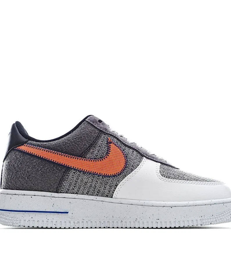 Nike Air Force1 Black And White Grey