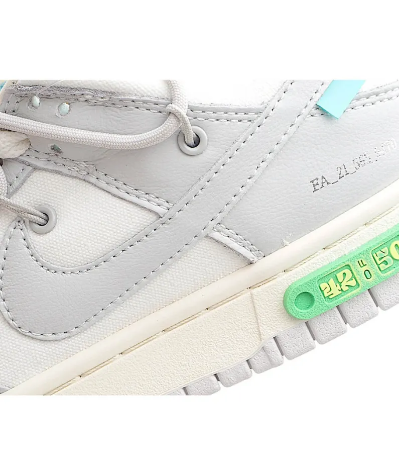 Off-White x Nike Dunk Low '12 of 50' OW Sneakers