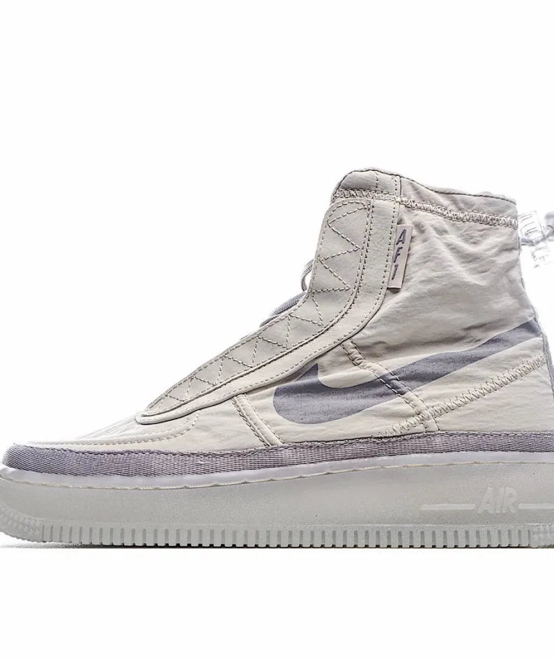 Nike Air Force 1 Shell WMNS 灰紫 