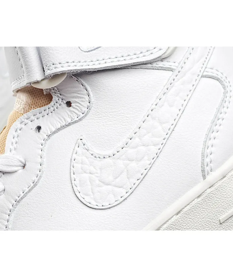 Nike Air Force 1 07 LX White Onyx Bling LF Mid Top