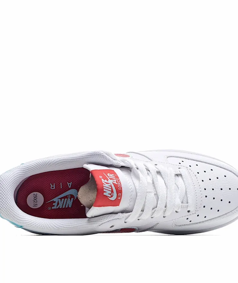 Nike Air Force 1 Low White Blue Red