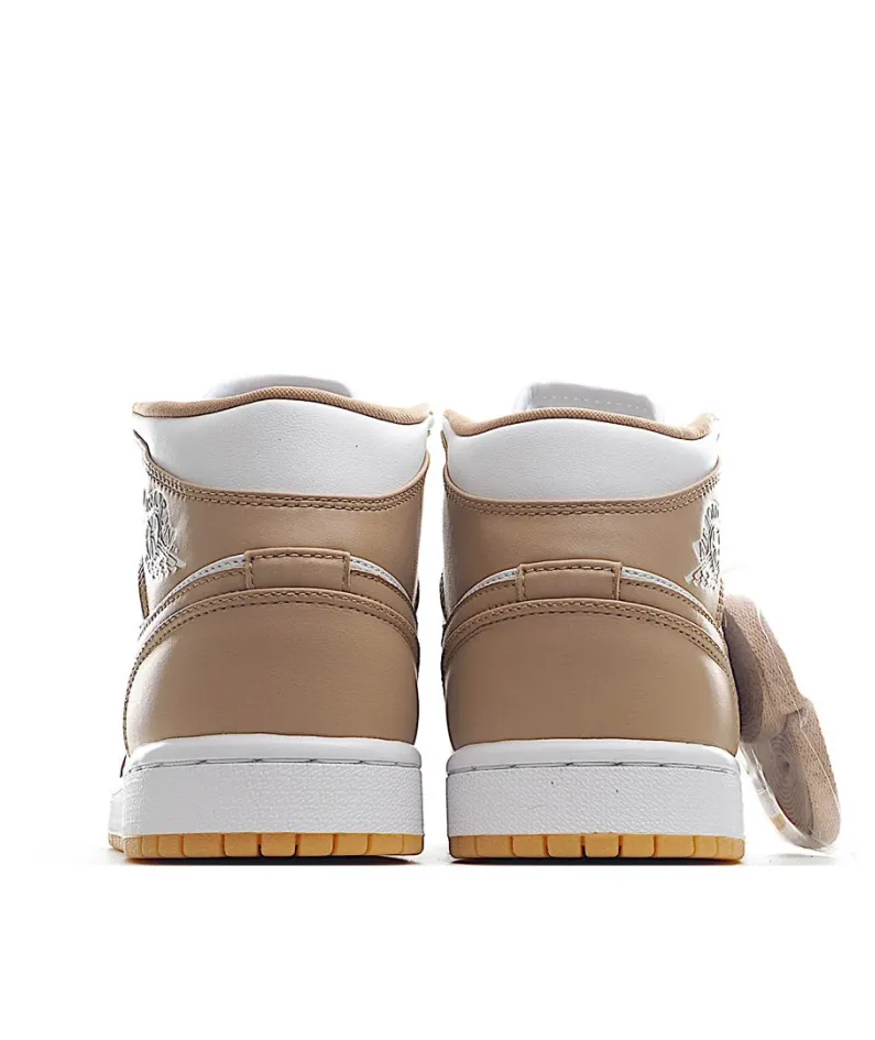 Air Jordan 1 Mid 'Tan Gum'