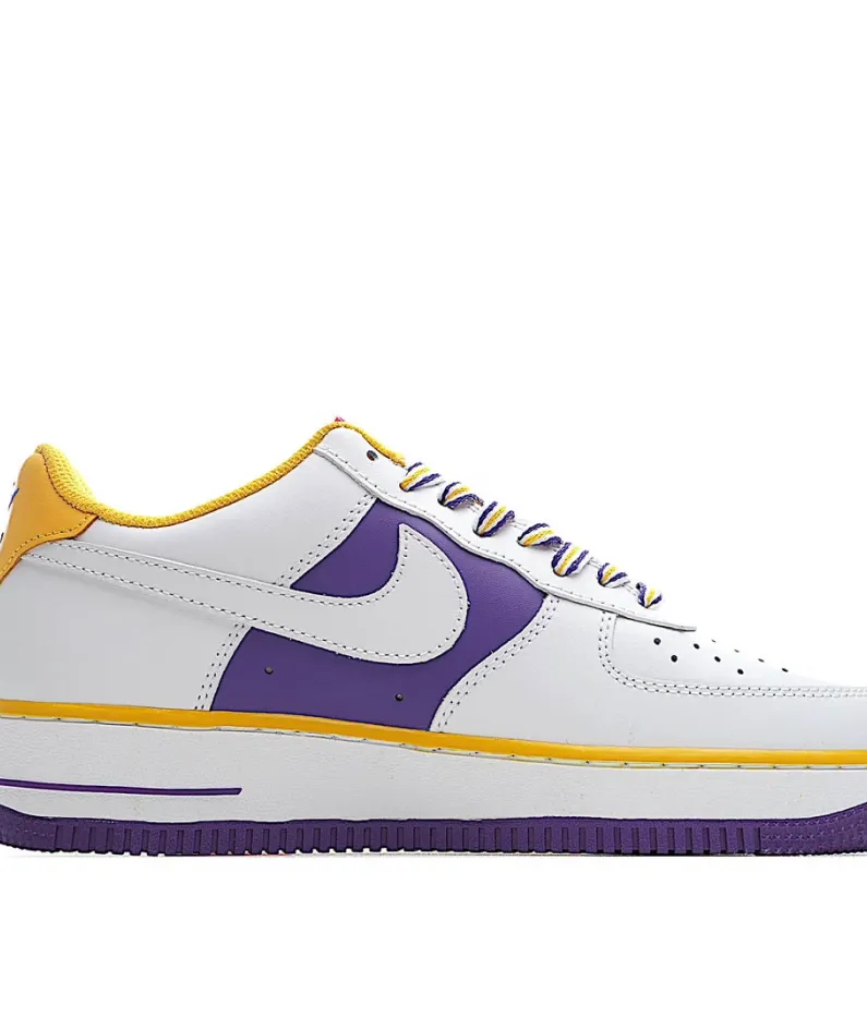 Nike Air Force 107 75th Anniversary NBA J Low Top Sneakers