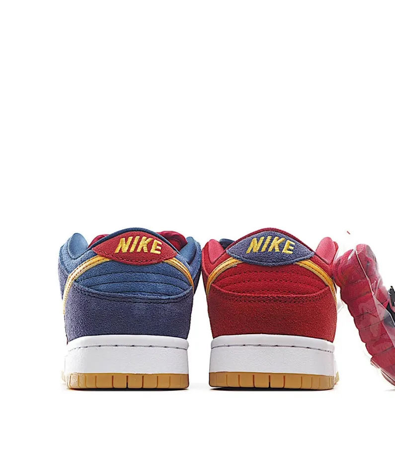 Nike SB Dunk Low "Barcelona" "Catalonia" Suede