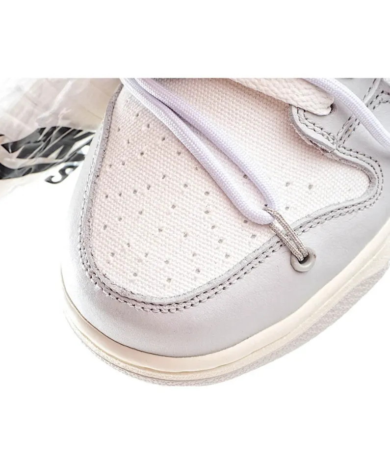 Nike 0ff-White x Nike Dunk Low "03 of 50" OW White Grey