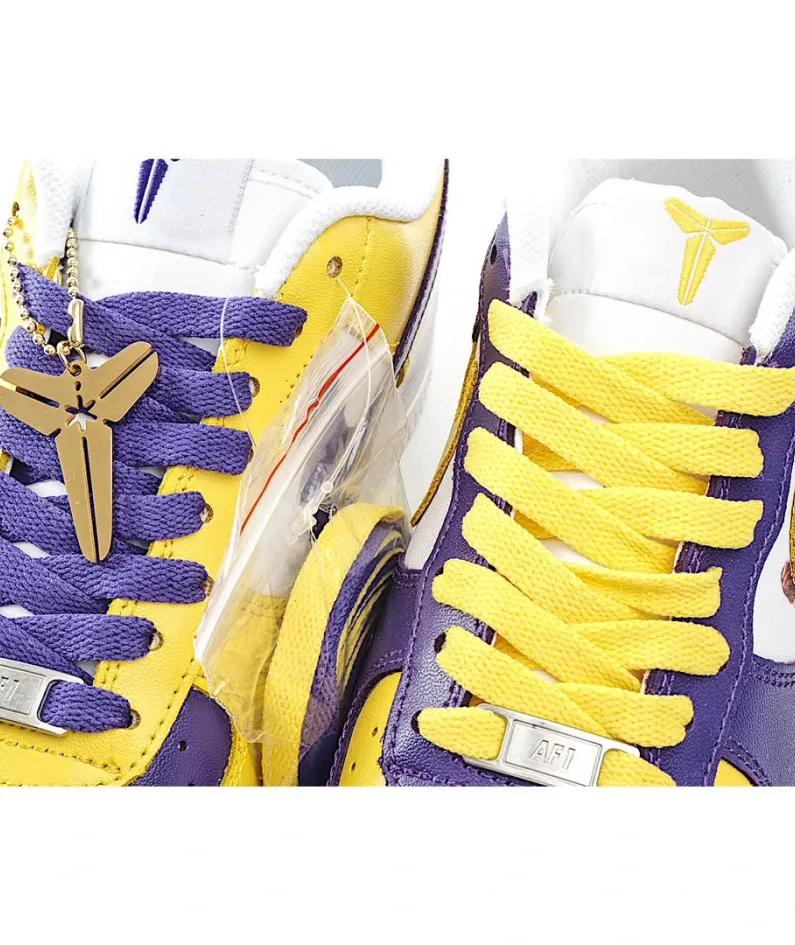 Nike Air Force 107 Purple Sneakers