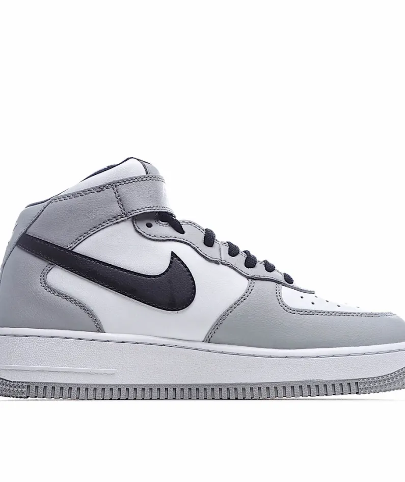 Nike Air Force 1 Mid Top Off-White Black
