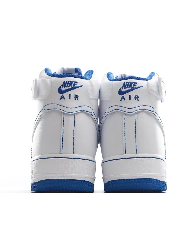 Nike Air Force 1 High '07 White and Blue High Top