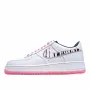 Nike air force 1 red and blue 3M reflective