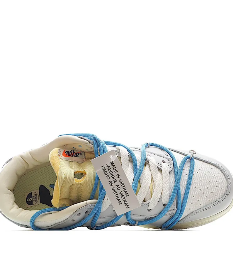 Nike 0ff-White x Nike Dunk Low "02 of 50" OW White Grey