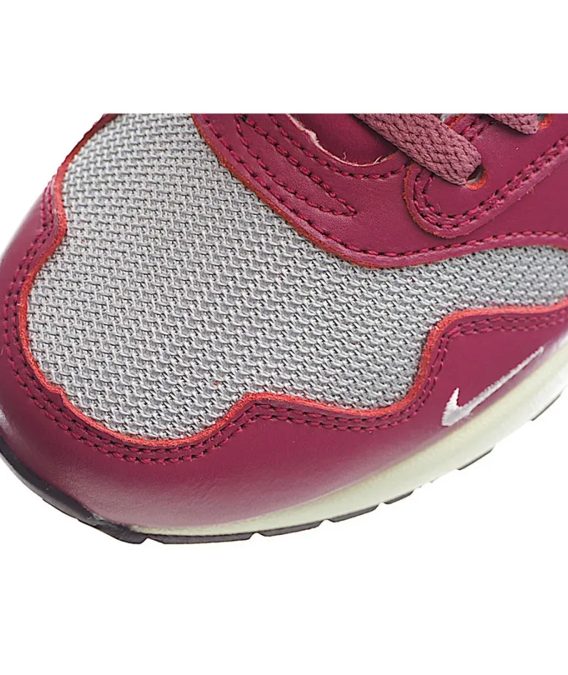 Patta x Nike Air Max 1 Running Shoe Wine Red