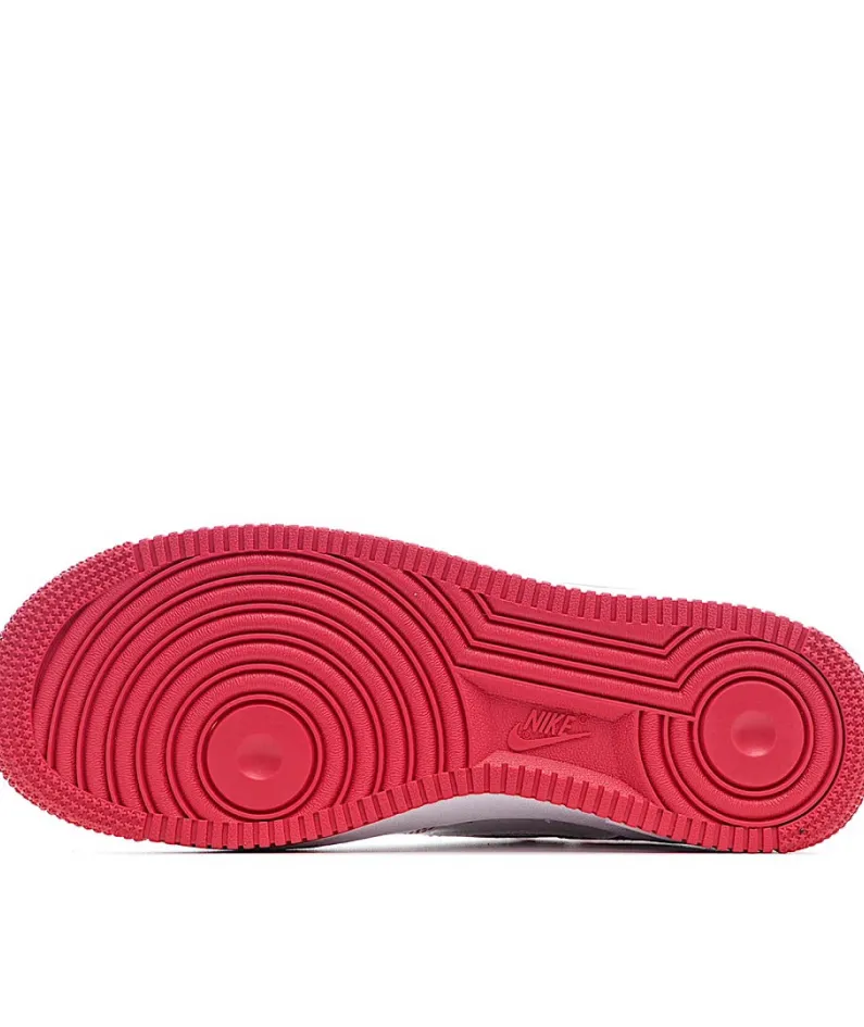 Nike Air Force 1 07 White Red Low Top 3M Reflective