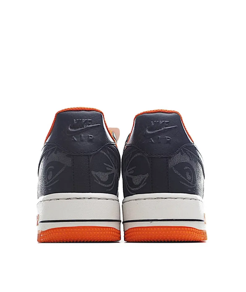 Nike Air Force 1 Black Orange