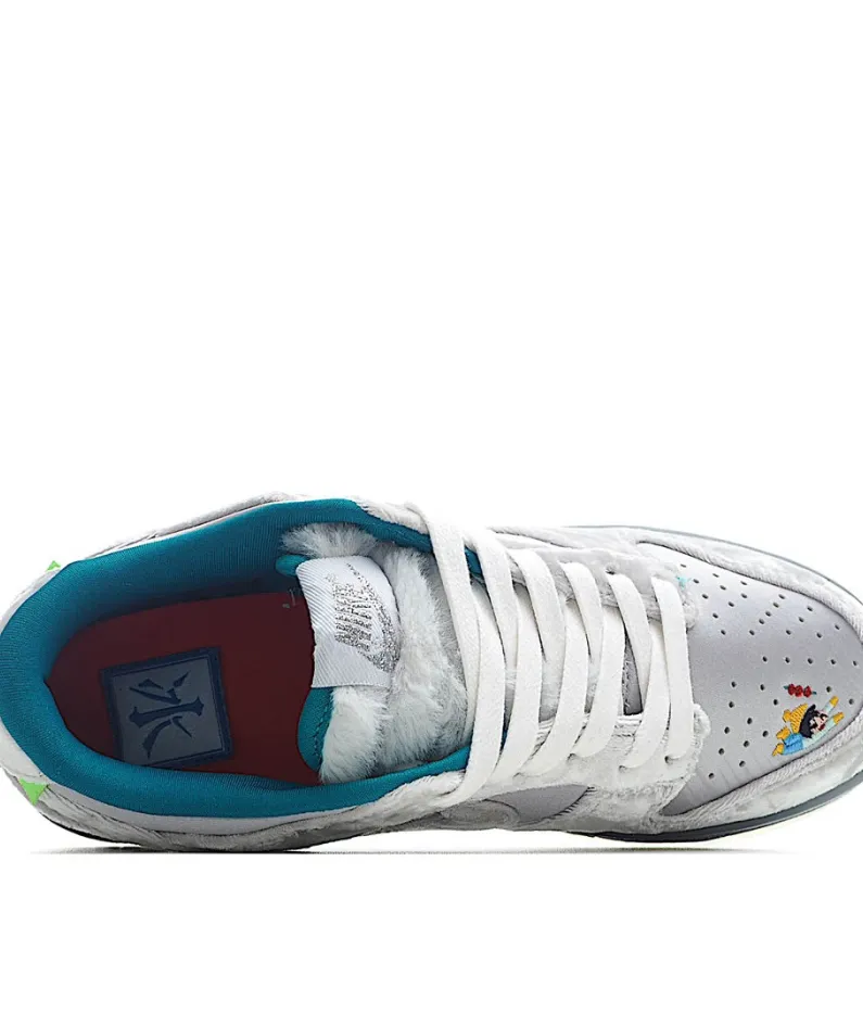 Nike Dunk Low ICE White and Grey Sneakers