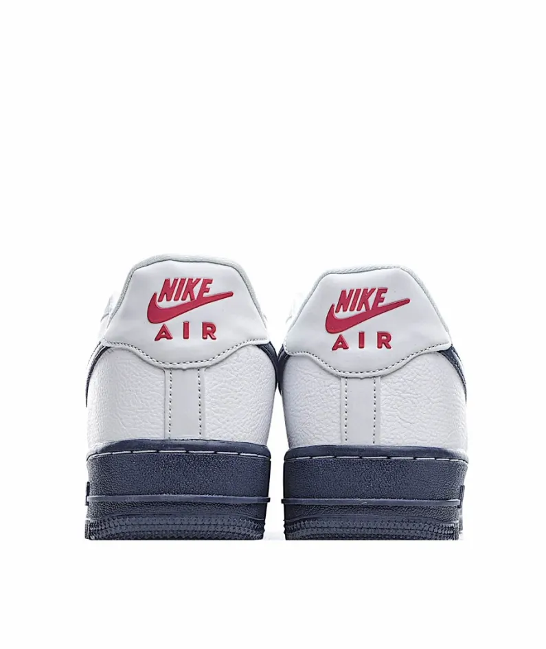 Nike Air Force 107 Low USA White and Blue Low Top
